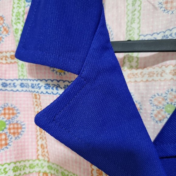 VINTAGE 70'S DEADSTOCK polyester crop top - Picture 6 of 7